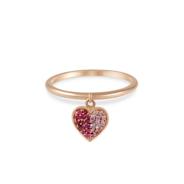 Dangling Heart Ring